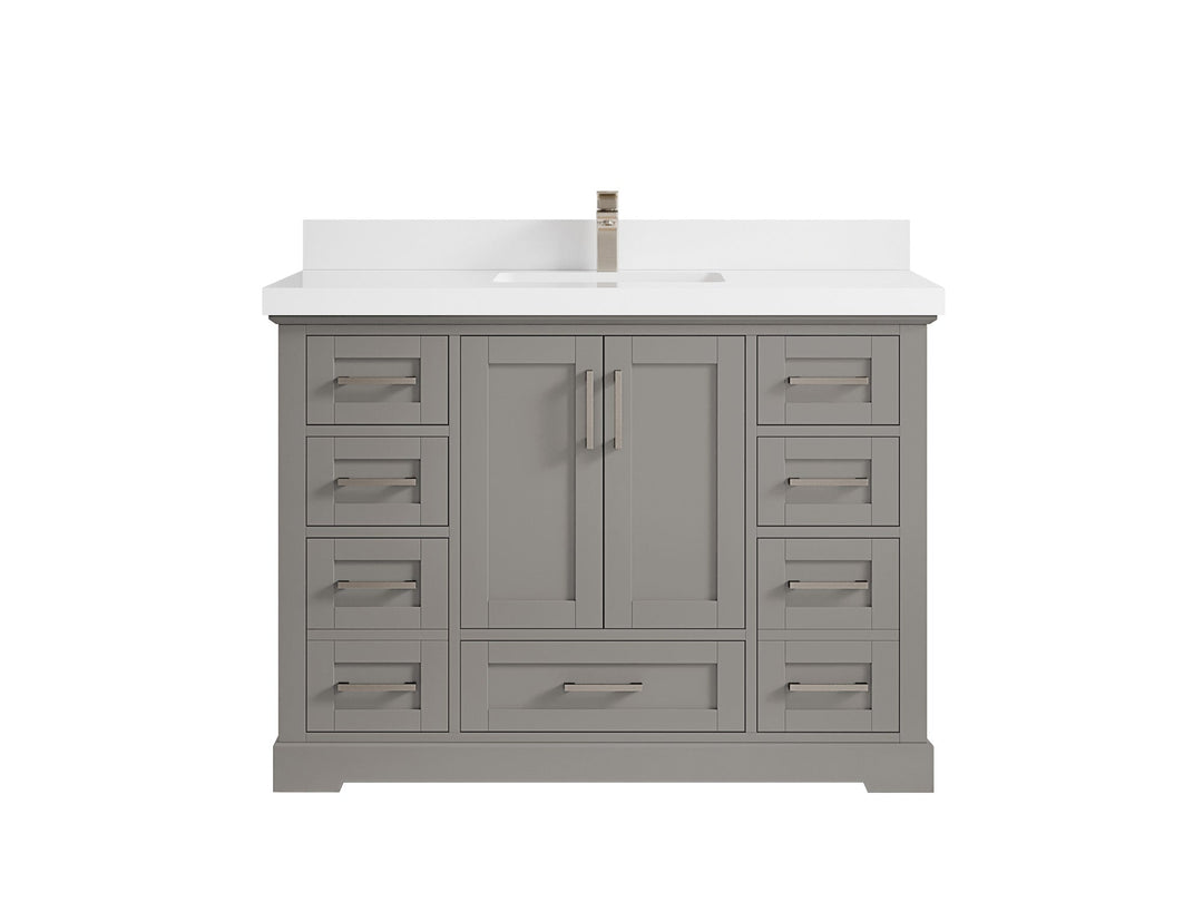 Boston 48 in. W x 22 in. D Single Sink Bathroom Vanity - Willow Bath and Vanity