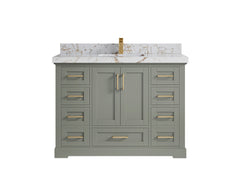 Boston 48 in. W x 22 in. D Single Sink Bathroom Vanity - photo 38