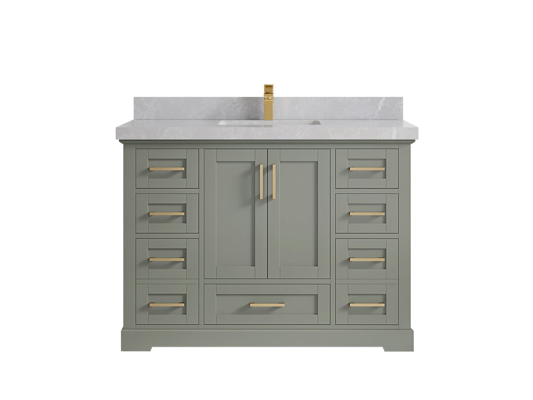 Boston 48 in. W x 22 in. D Single Sink Bathroom Vanity - Willow Bath and Vanity