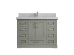 Boston 48 in. W x 22 in. D Single Sink Bathroom Vanity - photo 30