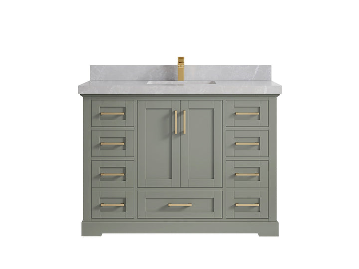 Boston 48 in. W x 22 in. D Single Sink Bathroom Vanity - photo 30
