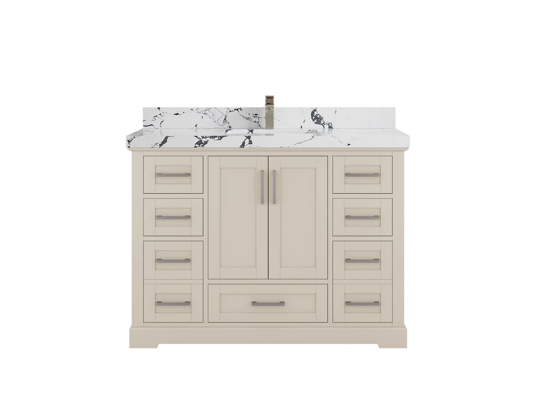 Boston 48 in. W x 22 in. D Single Sink Bathroom Vanity - Willow Bath and Vanity