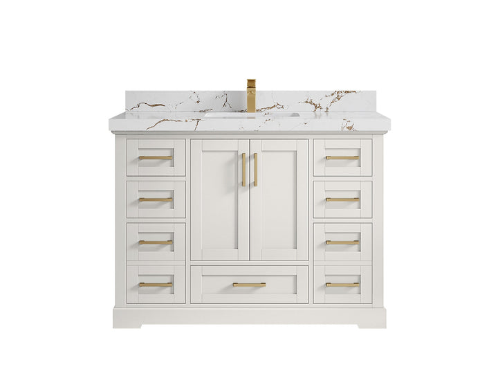 Boston 48 in. W x 22 in. D Single Sink Bathroom Vanity - photo 35