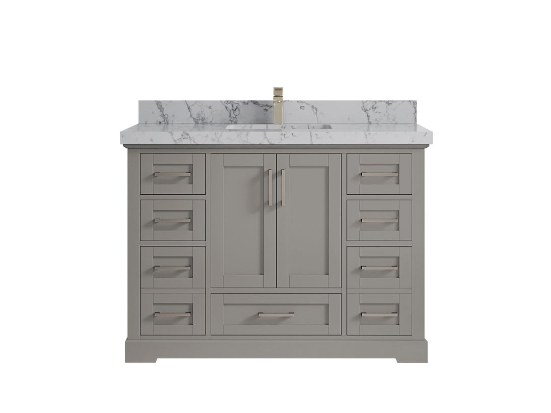 Boston 48 in. W x 22 in. D Single Sink Bathroom Vanity - Willow Bath and Vanity