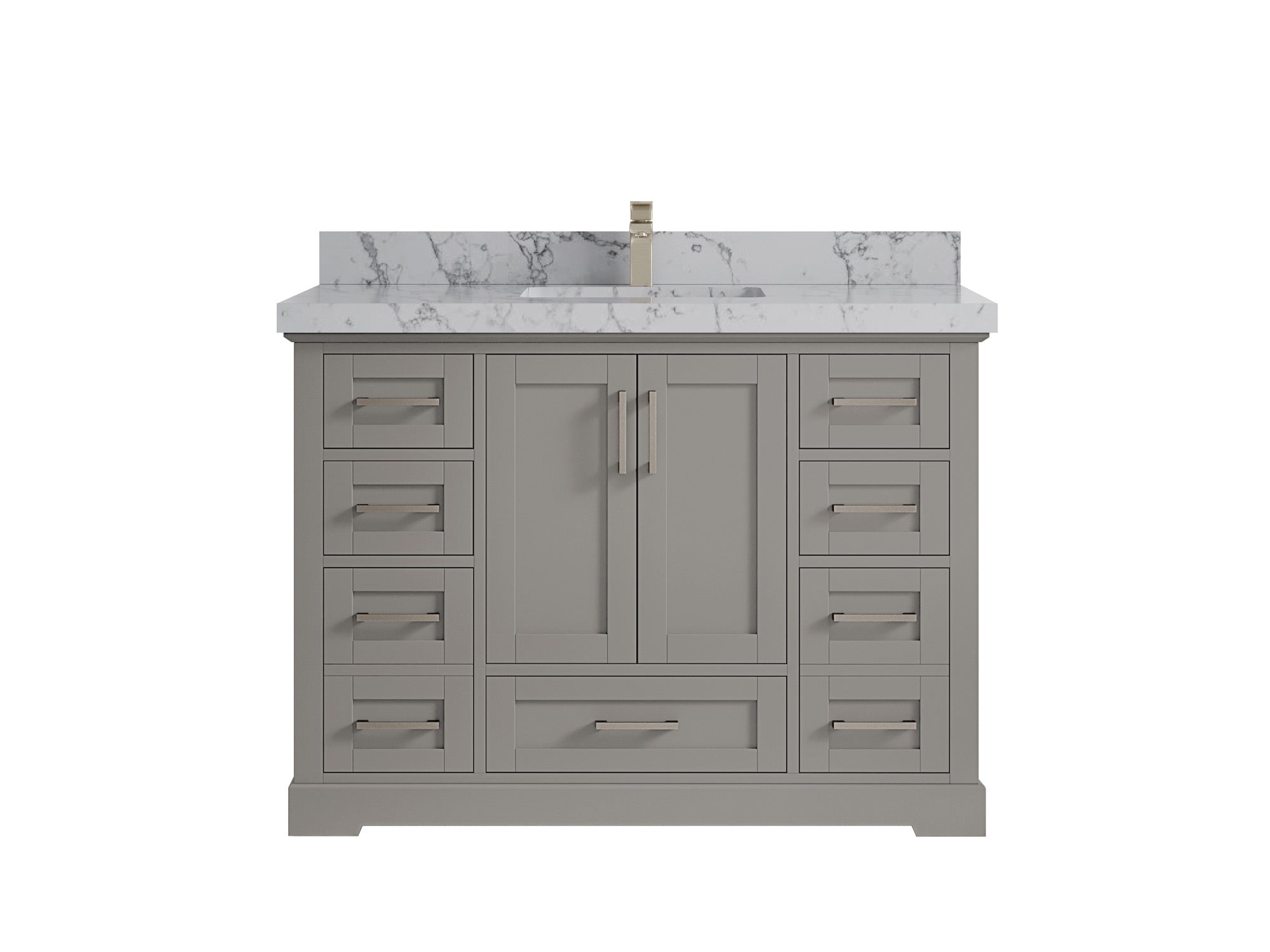 Boston 48 in. W x 22 in. D Single Sink Bathroom Vanity - Willow Bath and Vanity