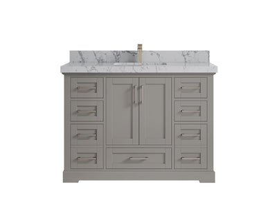 Boston 48 in. W x 22 in. D Single Sink Bathroom Vanity - Willow Bath and Vanity