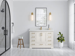 Boston 48 in. W x 22 in. D Single Sink Bathroom Vanity - photo 4