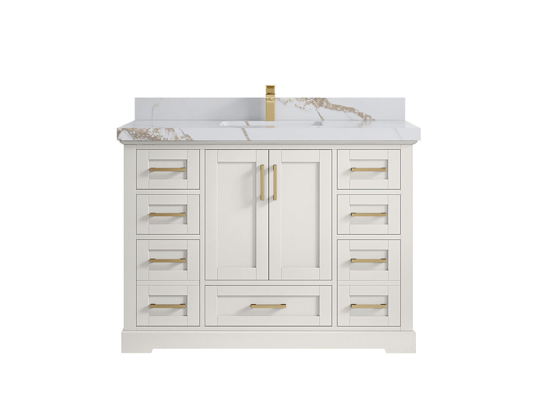 Boston 48 in. W x 22 in. D Single Sink Bathroom Vanity - Willow Bath and Vanity