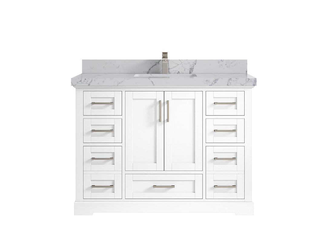 Boston 48 in. W x 22 in. D Single Sink Bathroom Vanity - Willow Bath and Vanity