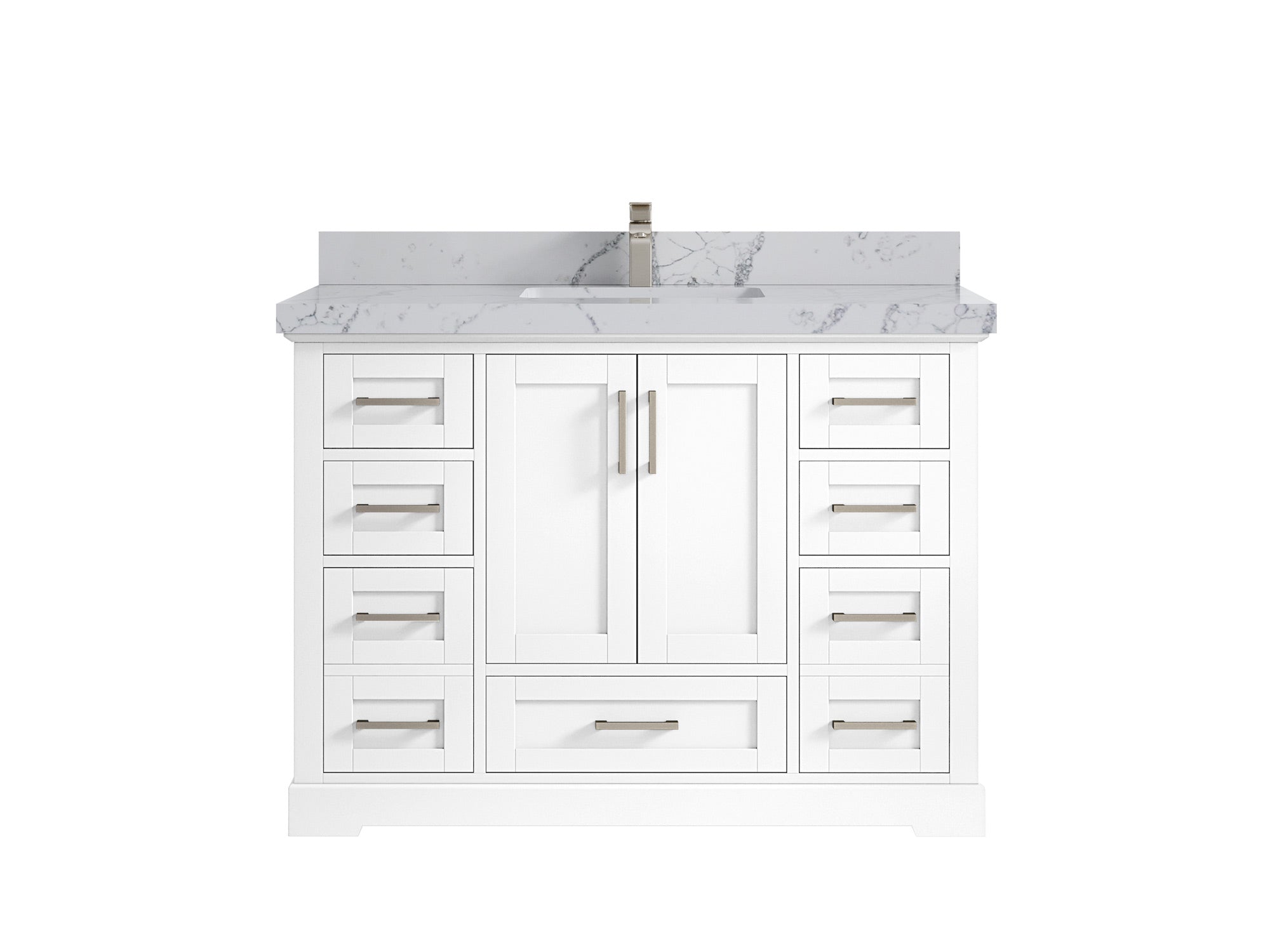 Boston 48 in. W x 22 in. D Single Sink Bathroom Vanity - Willow Bath and Vanity