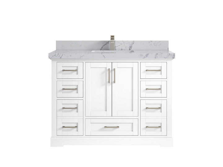 Boston 48 in. W x 22 in. D Single Sink Bathroom Vanity - photo 41