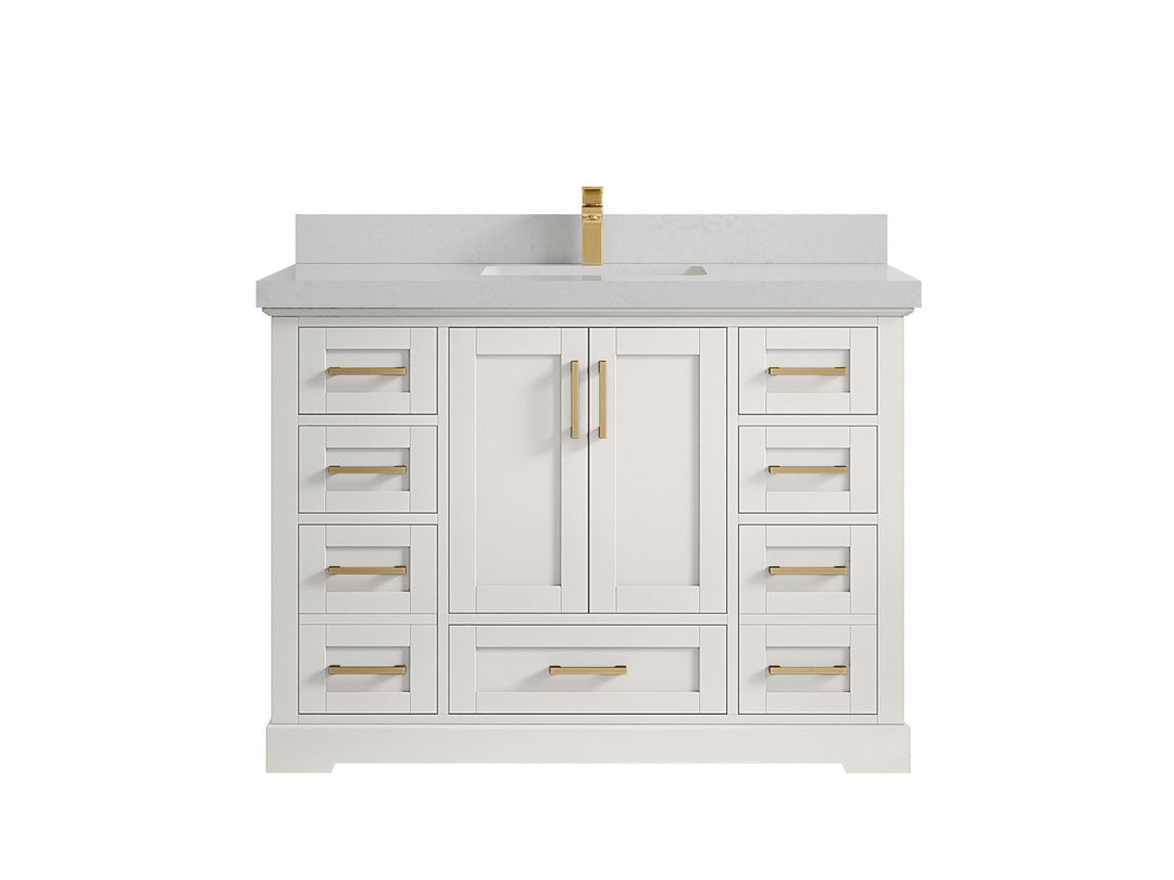 Boston 48 in. W x 22 in. D Single Sink Bathroom Vanity - Willow Bath and Vanity