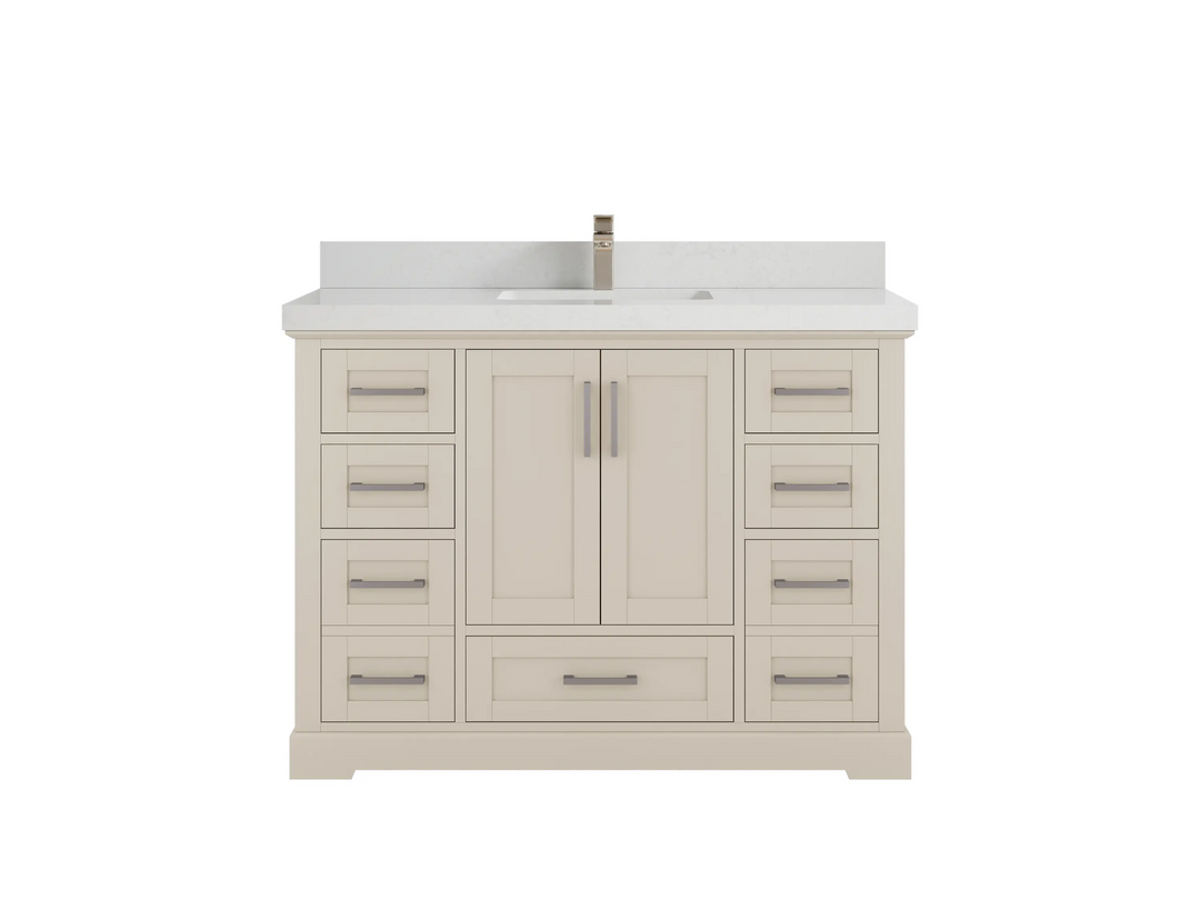 Boston 48 in. W x 22 in. D Single Sink Bathroom Vanity - Willow Bath and Vanity