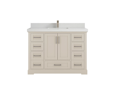Boston 48 in. W x 22 in. D Single Sink Bathroom Vanity - Willow Bath and Vanity