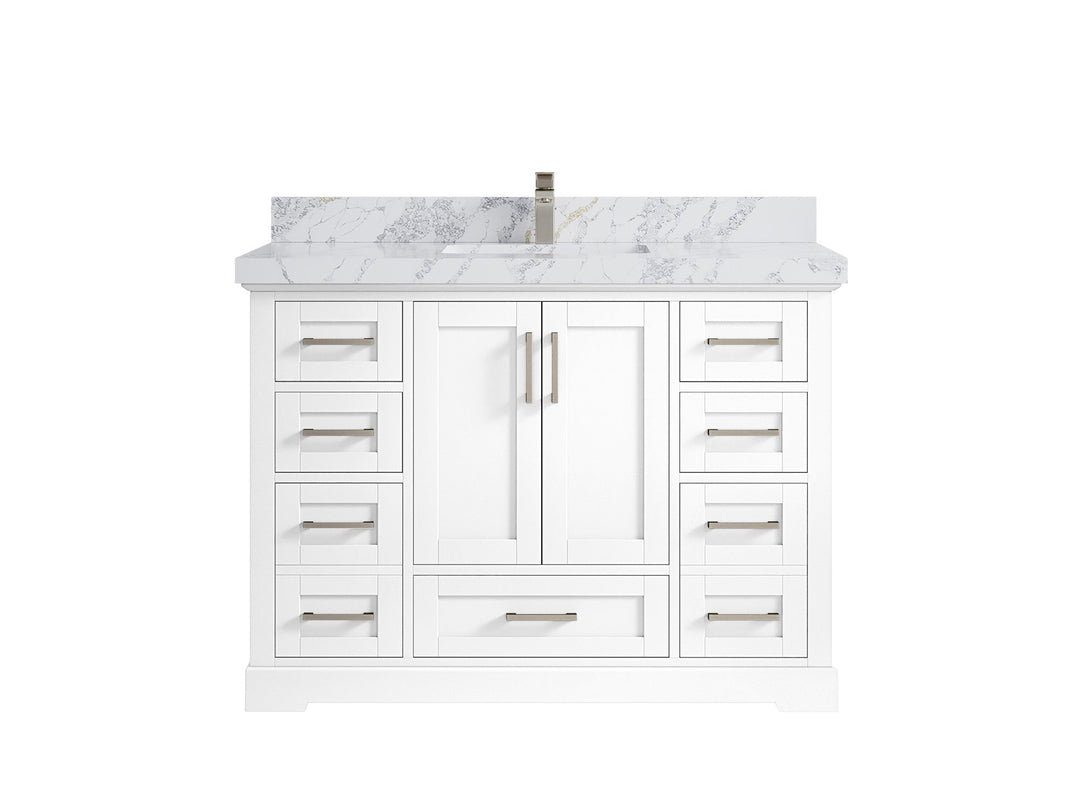 Boston 48 in. W x 22 in. D Single Sink Bathroom Vanity - Willow Bath and Vanity