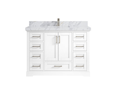 Boston 48 in. W x 22 in. D Single Sink Bathroom Vanity - Willow Bath and Vanity