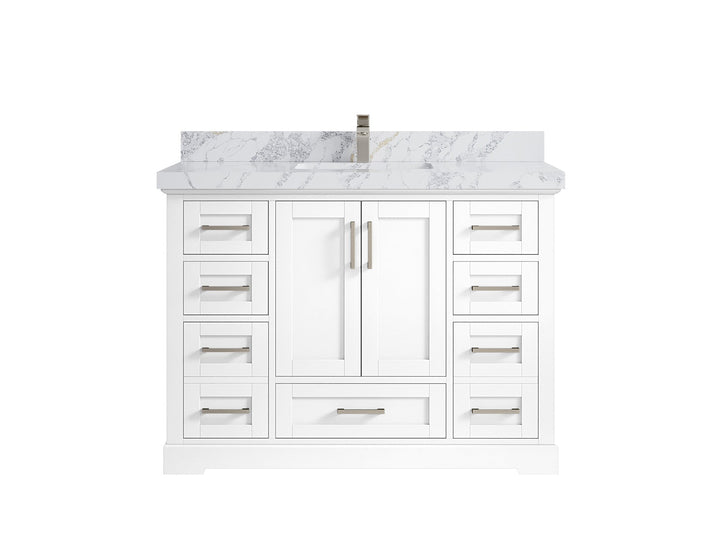 Boston 48 in. W x 22 in. D Single Sink Bathroom Vanity - photo 25