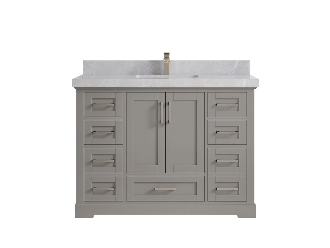Boston 48 in. W x 22 in. D Single Sink Bathroom Vanity - Willow Bath and Vanity