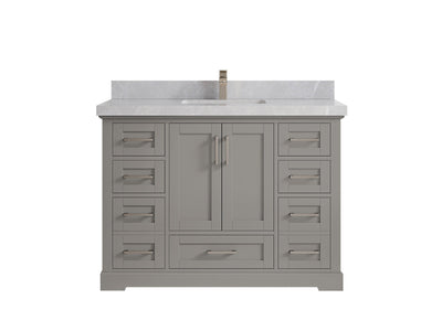 Boston 48 in. W x 22 in. D Single Sink Bathroom Vanity - Willow Bath and Vanity