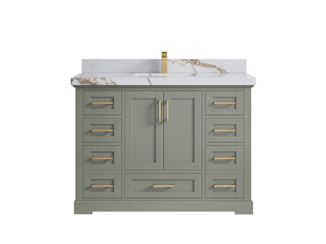 Boston 48 in. W x 22 in. D Single Sink Bathroom Vanity - Willow Bath and Vanity