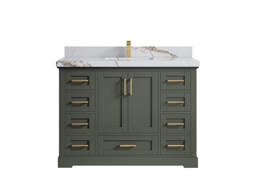 Boston 48 in. W x 22 in. D Single Sink Bathroom Vanity - Willow Bath and Vanity