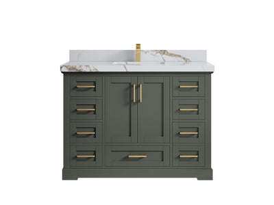 Boston 48 in. W x 22 in. D Single Sink Bathroom Vanity - Willow Bath and Vanity