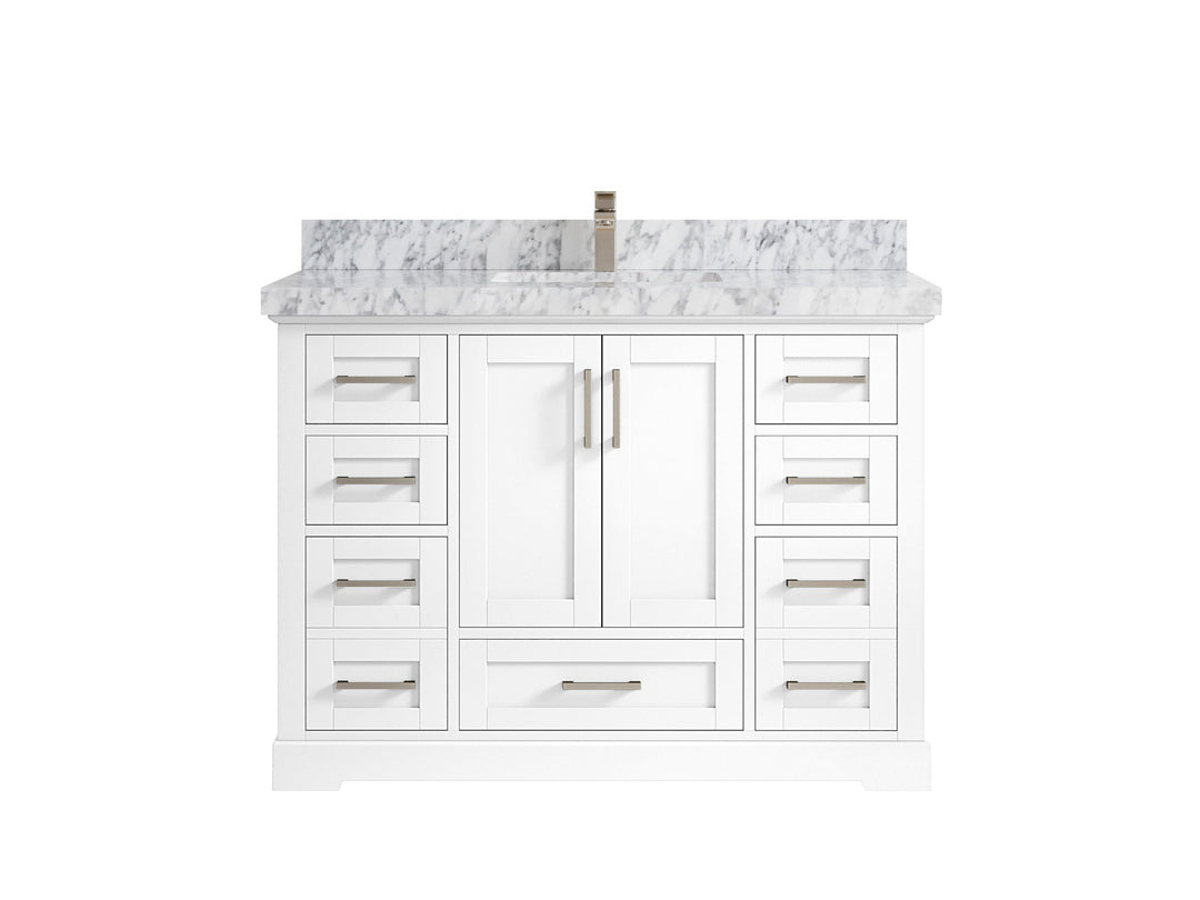 Boston 48 in. W x 22 in. D Single Sink Bathroom Vanity - Willow Bath and Vanity