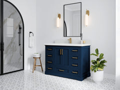Boston 48 in. W x 22 in. D Single Sink Bathroom Vanity - photo 2