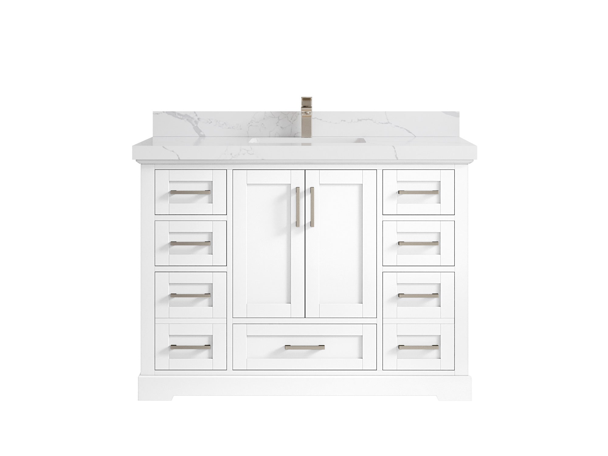 Boston 48 in. W x 22 in. D Single Sink Bathroom Vanity - Willow Bath and Vanity
