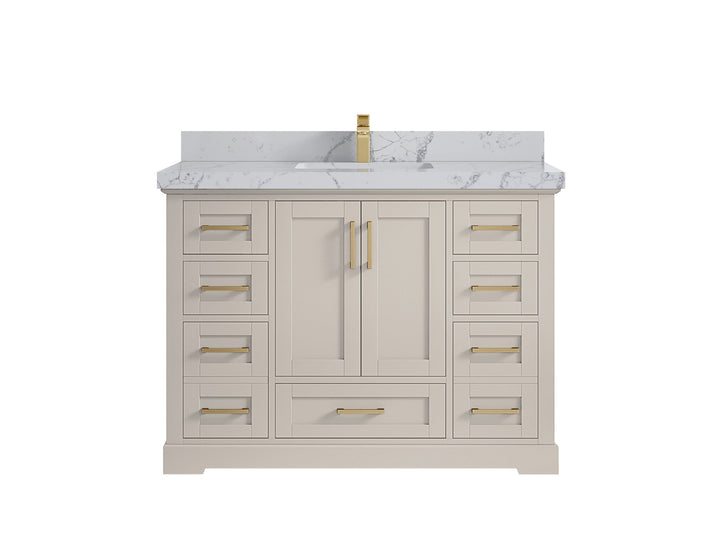Boston 48 in. W x 22 in. D Single Sink Bathroom Vanity - photo 41
