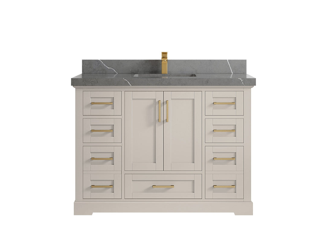 Boston 48 in. W x 22 in. D Single Sink Bathroom Vanity - Willow Bath and Vanity