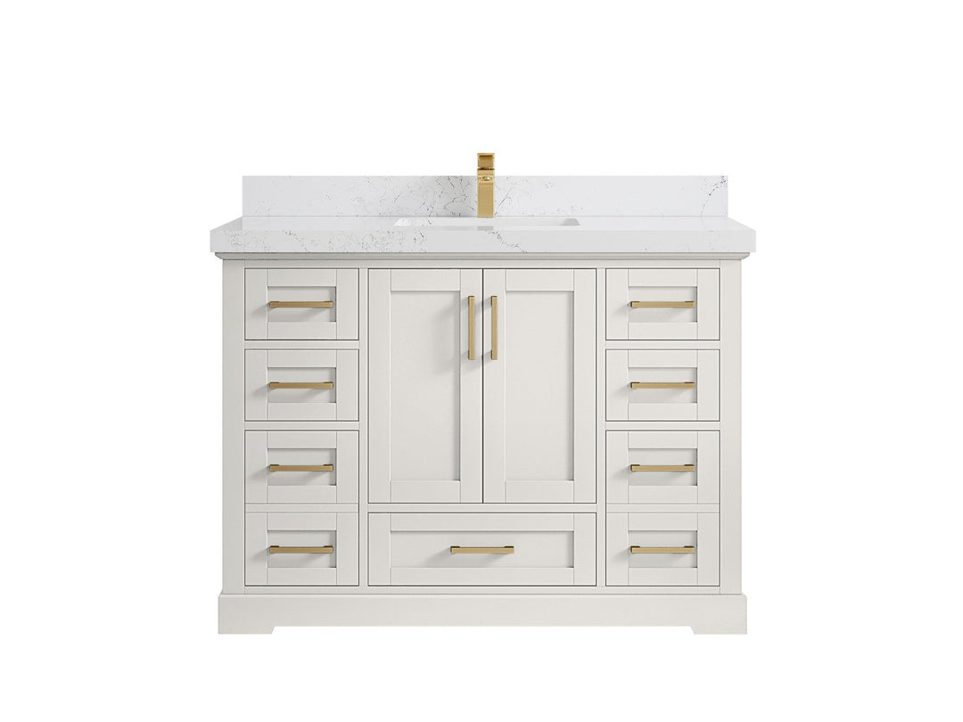 Boston 48 in. W x 22 in. D Single Sink Bathroom Vanity - Willow Bath and Vanity