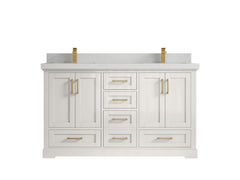 Boston 60 in. W x 22 in. D Double Sink Bathroom Vanity - photo 15