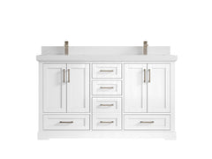 Boston 60 in. W x 22 in. D Double Sink Bathroom Vanity - photo 43