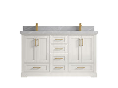 Boston 60 in. W x 22 in. D Double Sink Bathroom Vanity - photo 31