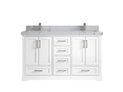 Boston 60 in. W x 22 in. D Double Sink Bathroom Vanity - photo 41