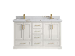 Boston 60 in. W x 22 in. D Double Sink Bathroom Vanity - photo 19