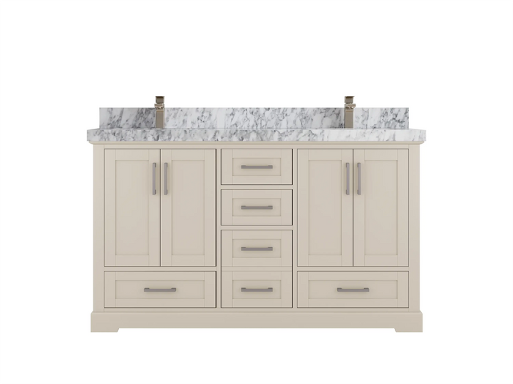 Boston 60 in. W x 22 in. D Double Sink Bathroom Vanity - photo 13