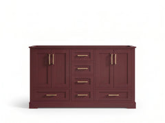 Boston 60 in. W x 22 in. D Double Sink Bathroom Vanity - photo 3