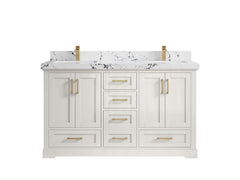 Boston 60 in. W x 22 in. D Double Sink Bathroom Vanity - photo 39