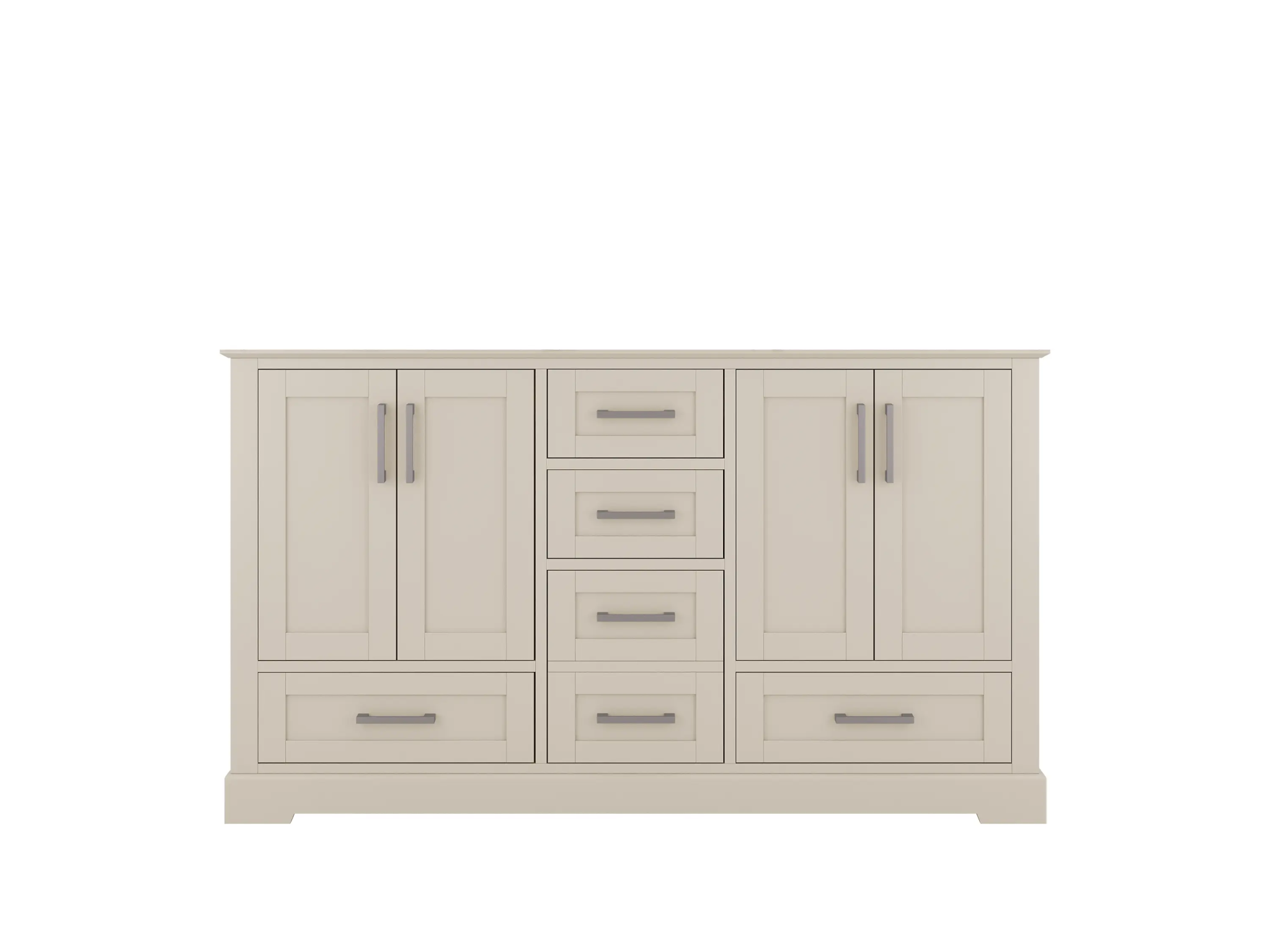 Boston 60 in. W x 22 in. D Double Sink Bathroom Vanity - Willow Bath and Vanity