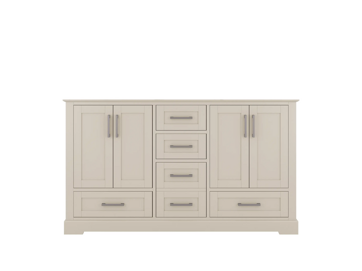 Boston 60 in. W x 22 in. D Double Sink Bathroom Vanity - photo 6