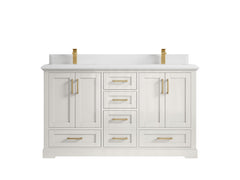 Boston 60 in. W x 22 in. D Double Sink Bathroom Vanity - photo 49