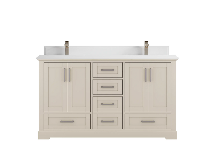 Boston 60 in. W x 22 in. D Double Sink Bathroom Vanity - photo 23
