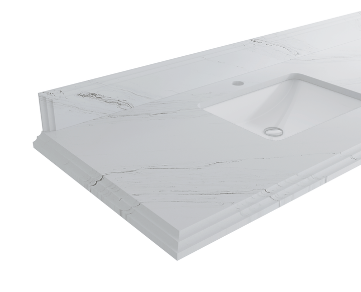 Boston 60 in. W x 22 in. D Double Sink Bathroom Vanity - photo 12