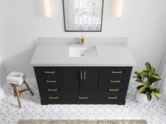 Boston 60 in. W x 22 in. D Single Sink Bathroom Vanity - photo 14