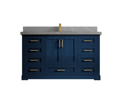 Boston 60 in. W x 22 in. D Single Sink Bathroom Vanity - Willow Bath and Vanity