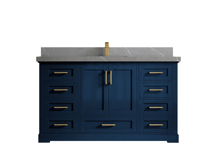 Boston 60 in. W x 22 in. D Single Sink Bathroom Vanity - photo 32