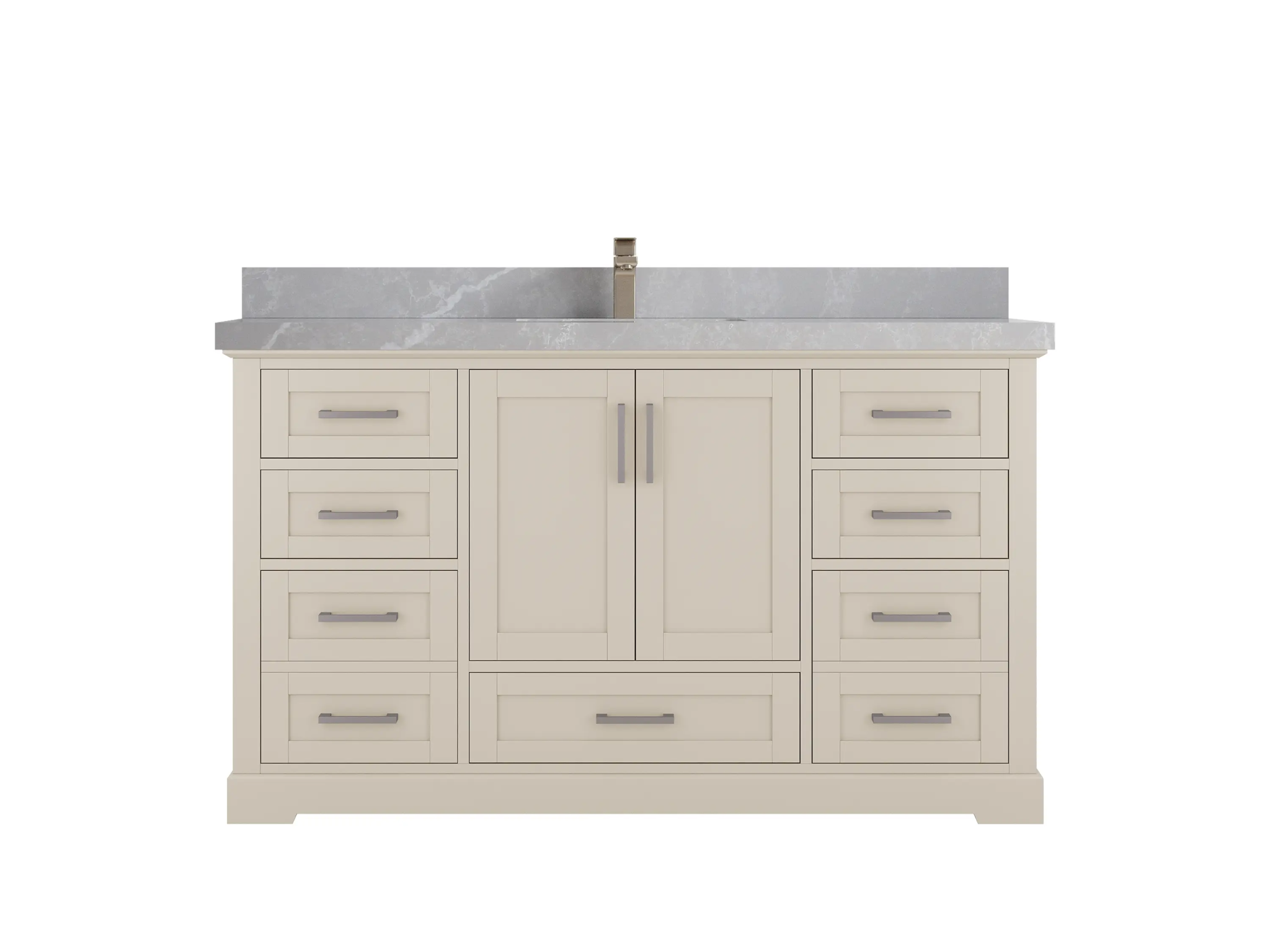 Boston 60 in. W x 22 in. D Single Sink Bathroom Vanity - Willow Bath and Vanity