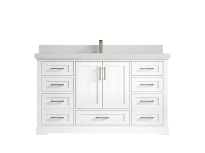 Boston 60 in. W x 22 in. D Single Sink Bathroom Vanity - Willow Bath and Vanity